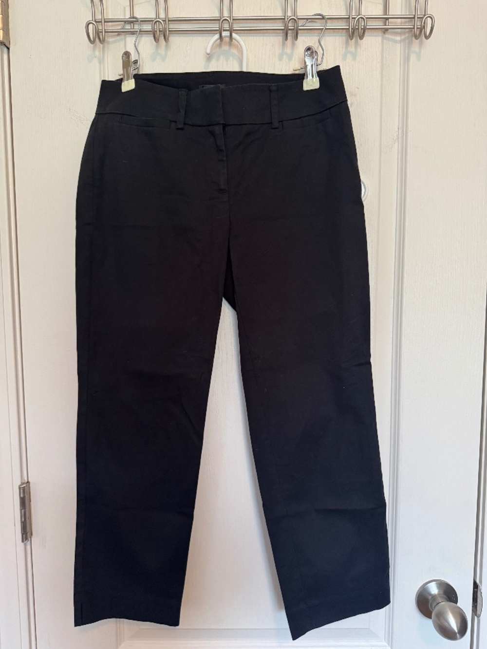 Ann Taylor Factory Petite Black Ankle Dress Pants Cropped Trousers 00P